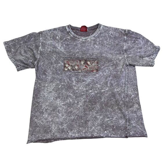 Vintage Extremo Sur Patagonia Argentina Aztec T-Shirt Size XXL Spanish - Picture 1 of 10